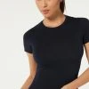 Intimissimi Damen MIT STRETCHANTEIL - Unterhemd/-shirt - Blu Intenso -INTIMISSIMI Verkäufe 75729121bca44fd4a1f49a8753df2f26
