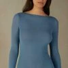 Intimissimi Damen ULTRALIGHT U BOOT AUSSCHNITT - Langarmshirt - Babyblau 1 Intimissimi Damen ULTRALIGHT U BOOT AUSSCHNITT - Langarmshirt - Babyblau -INTIMISSIMI Verkäufe 7598ed80af1a4731940b28bac580fd2f