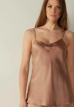 Intimissimi Damen Nachtwäsche Shirt - Rose Satin