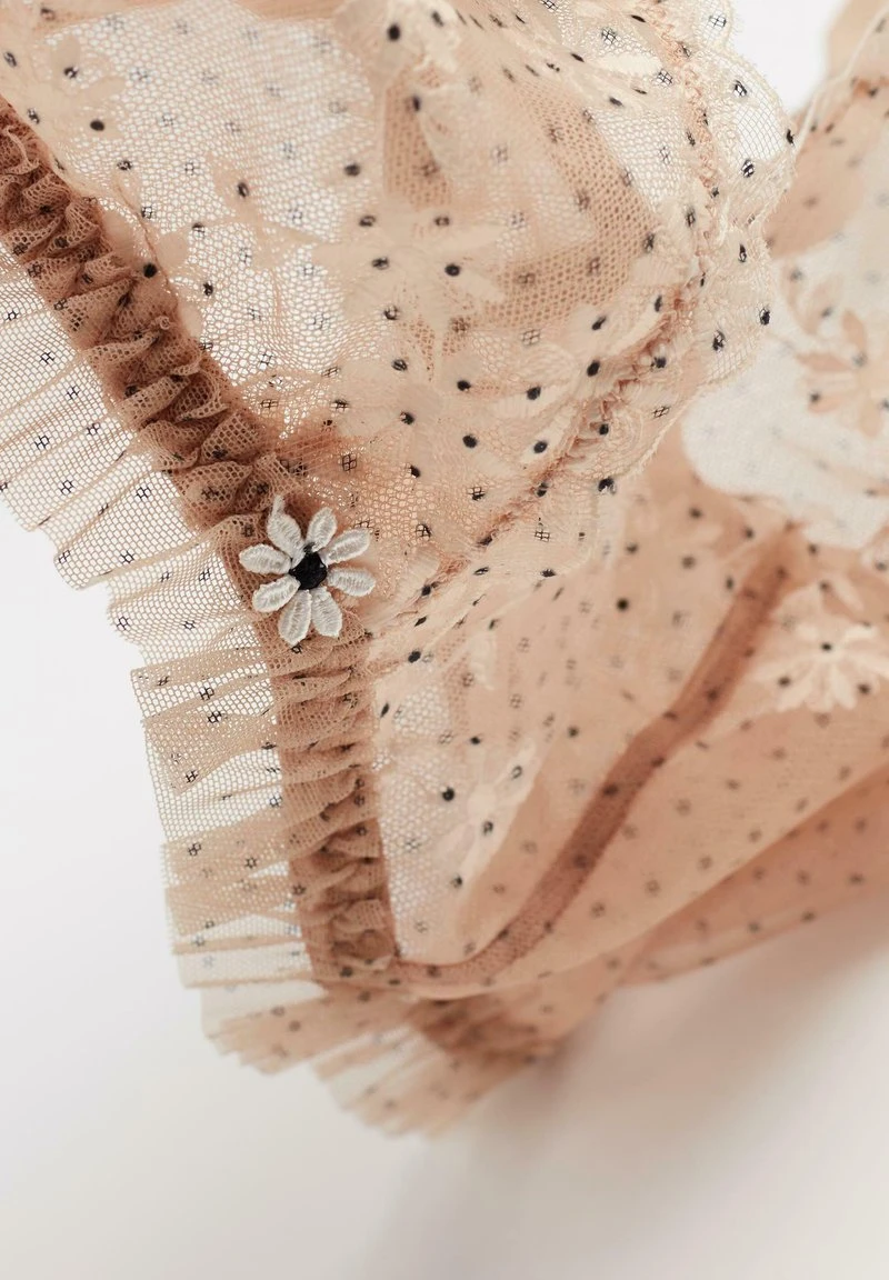 Intimissimi Damen EMMA LITTLE PLEASURES - Triangel BH - Soft Beige Schwarz 7 Intimissimi Damen EMMA LITTLE PLEASURES - Triangel BH - Soft Beige Schwarz – Bild 5