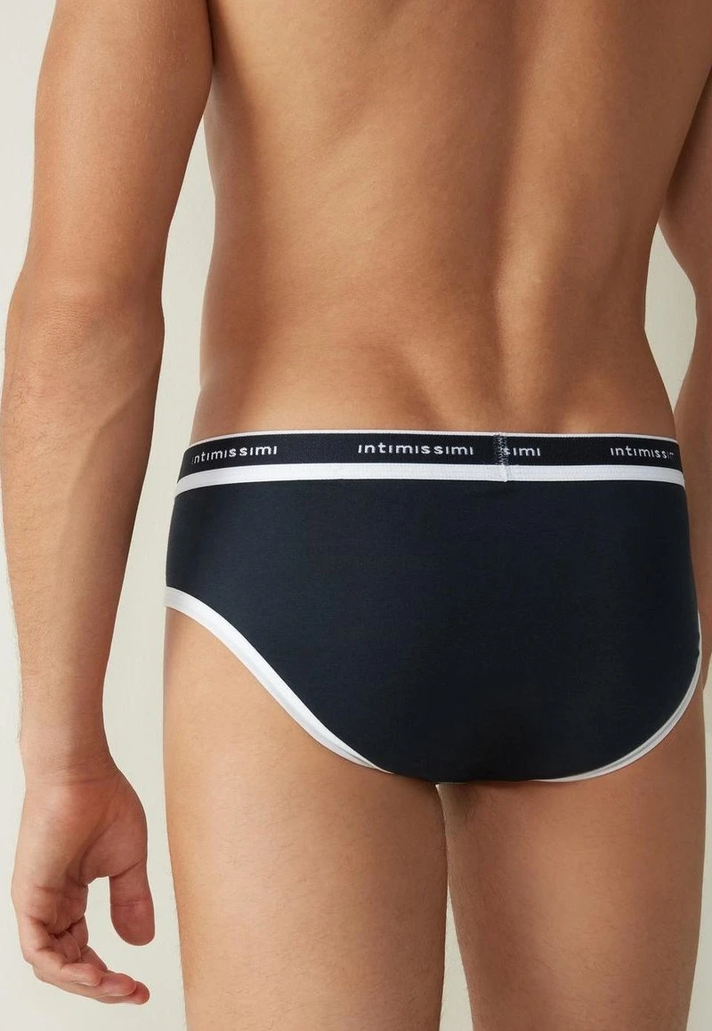 Intimissimi Herren MIT LOGO - Slip - Blu Notte/bco 4 Intimissimi Herren MIT LOGO - Slip - Blu Notte/bco – Bild 2