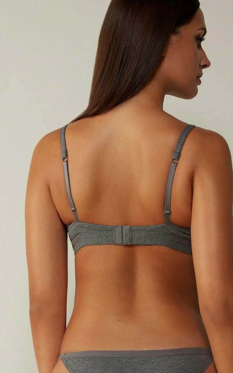 Intimissimi Damen EMMA - Triangel BH - Grau - Cloud Grey Blend 4 Intimissimi Damen EMMA - Triangel BH - Grau - Cloud Grey Blend – Bild 2