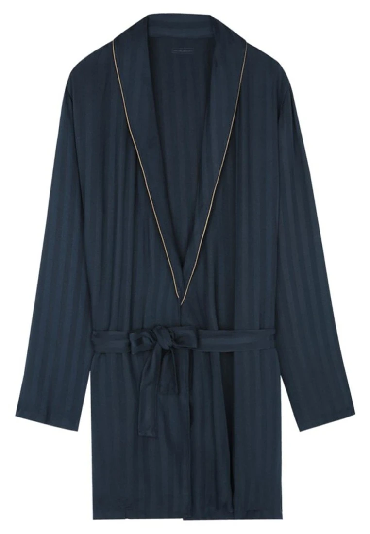 Intimissimi Herren Bademantel - Dark Blue 6 Intimissimi Herren Bademantel - Dark Blue – Bild 4
