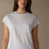 Intimissimi Damen MIT RUNDHALSAUSSCHNITT - T-Shirt Basic - Weiss 2 Intimissimi Damen MIT RUNDHALSAUSSCHNITT - T-Shirt Basic - Weiss -INTIMISSIMI Verkäufe 7dbf61c695054a48a4c0262e7ee99329
