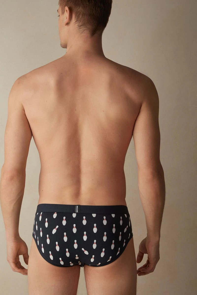 Intimissimi Herren Slip - Blau 4 Intimissimi Herren Slip - Blau – Bild 2