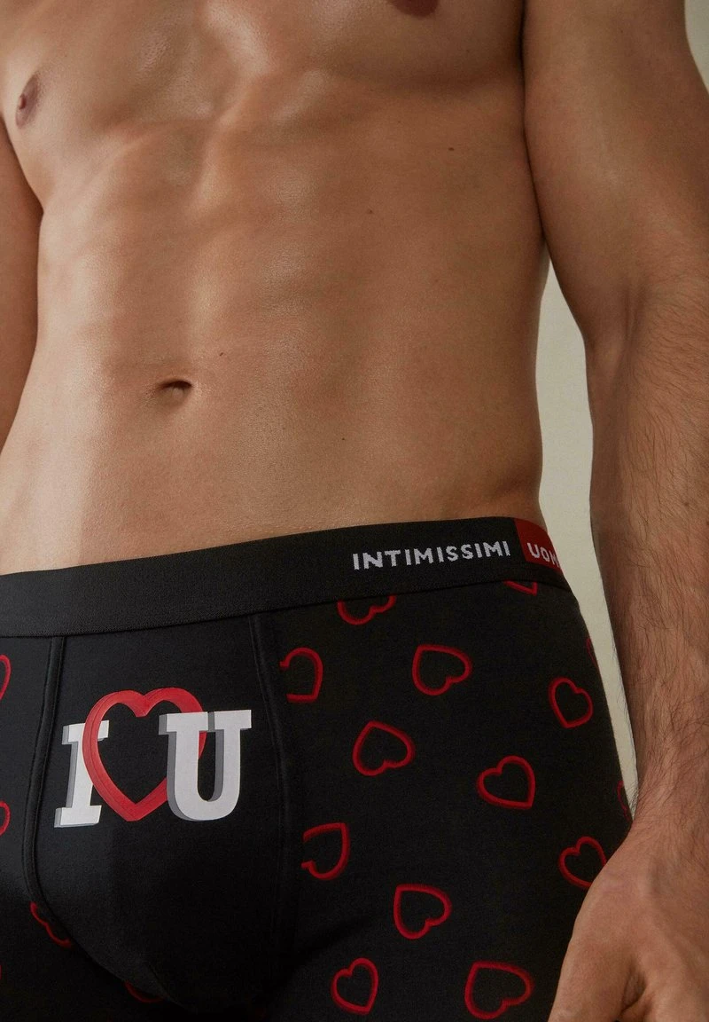 Intimissimi Herren MIT VALENTINSTAGS-PRINT - Panties - Schwarz Black 5 Intimissimi Herren MIT VALENTINSTAGS-PRINT - Panties - Schwarz Black – Bild 3