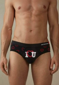 Intimissimi Herren Slip - Schwarz Black