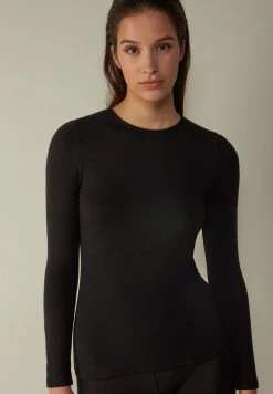 Intimissimi Damen Langarmshirt - Schwarz