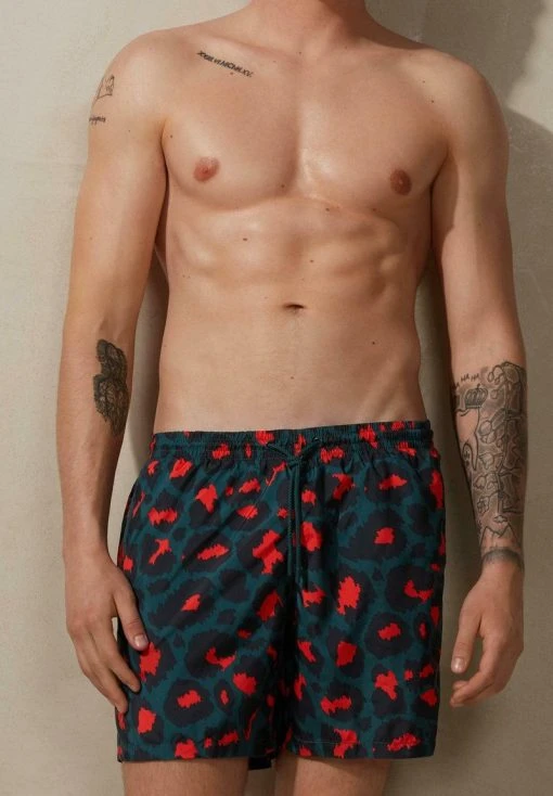 Intimissimi Herren IMPRIME ANIMALIER - Badeshorts - Dark Green Spotted Print 6 Intimissimi Herren IMPRIME ANIMALIER - Badeshorts - Dark Green Spotted Print -INTIMISSIMI Verkäufe 83e026deb132410bade08b043dc31563