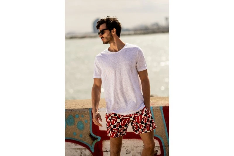 Intimissimi Herren KURZARM - Nachtwäsche Shirt - Bianco 7 Intimissimi Herren KURZARM - Nachtwäsche Shirt - Bianco – Bild 5