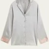 Intimissimi Damen Nachtwäsche Shirt - Grigio Ice