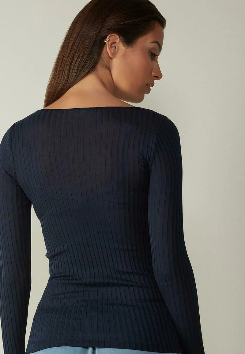 Intimissimi Damen MIT AUS - Strickpullover - Blau Intense Blue 4 Intimissimi Damen MIT AUS - Strickpullover - Blau Intense Blue – Bild 2