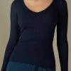 Intimissimi Damen MIT V-AUSSCHNITT AUS BAUMWOLLSEIDE - Strickpullover - Blau Intense Blue 2 Intimissimi Damen MIT V-AUSSCHNITT AUS BAUMWOLLSEIDE - Strickpullover - Blau Intense Blue -INTIMISSIMI Verkäufe 8cbccee01a2743b08cd004c4abce2e39