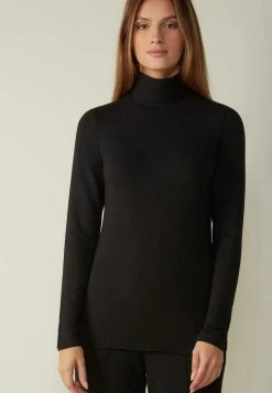 Intimissimi Damen Bluse - Schwarz Black