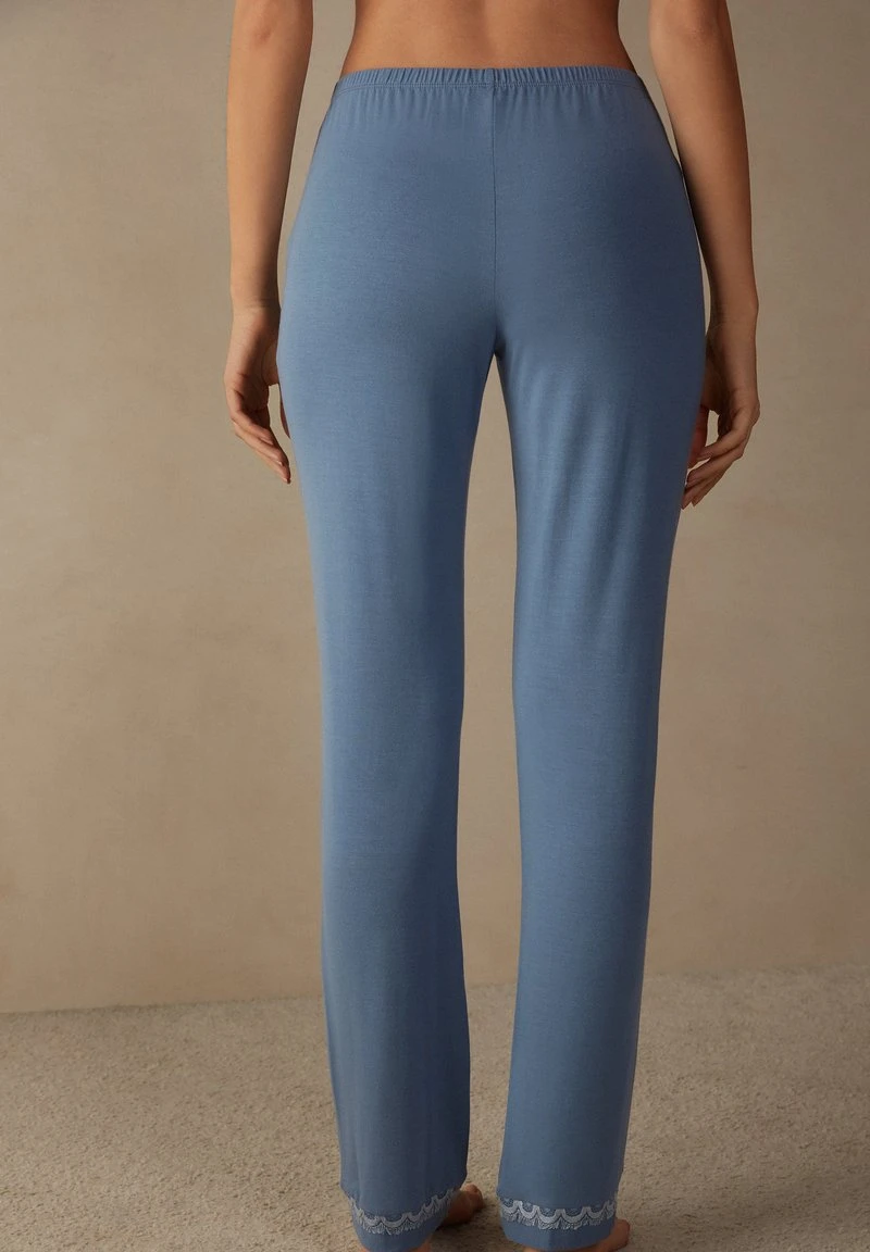 Intimissimi Damen AUS FLORAL GROOVE - Nachtwäsche Hose - Blue Sugar Paper Blue 5 Intimissimi Damen AUS FLORAL GROOVE - Nachtwäsche Hose - Blue Sugar Paper Blue – Bild 3