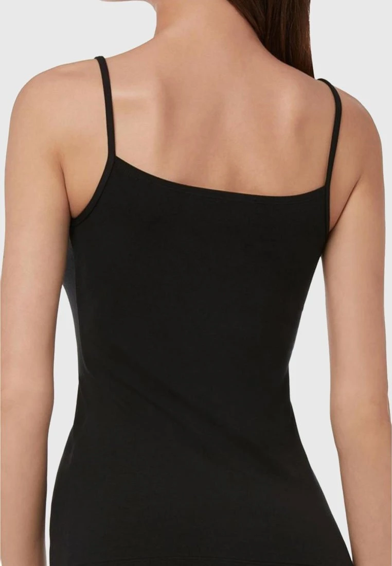 Intimissimi Damen TOP AUS MODAL MIT RUNDEM AUSSCHNITT - Unterhemd/-shirt - Black 4 Intimissimi Damen TOP AUS MODAL MIT RUNDEM AUSSCHNITT - Unterhemd/-shirt - Black – Bild 2