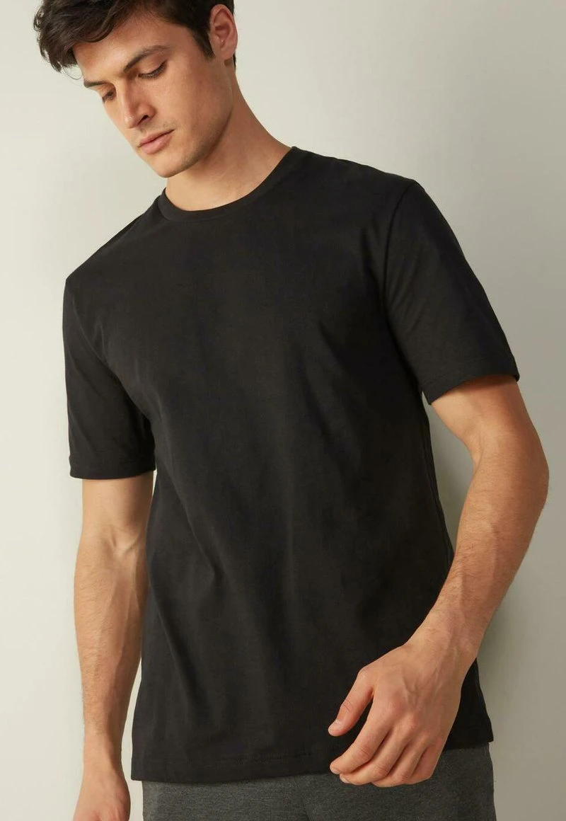 Intimissimi Herren T-Shirt Basic - Nero 5 Intimissimi Herren T-Shirt Basic - Nero – Bild 3