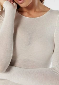 Intimissimi Damen LANGARM-BODY AUS KASCHMIR-MODAL ULTRALIGHT - Body - Vaniglia -INTIMISSIMI Verkäufe 9317830ddc234b9b9d75af55f449e987