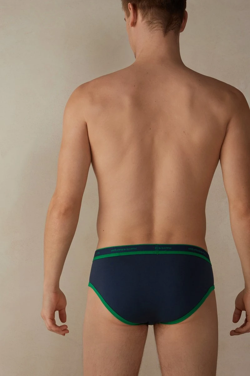 Intimissimi Herren MIT LOGO - Slip - Blau Blue Denim Green 4 Intimissimi Herren MIT LOGO - Slip - Blau Blue Denim Green – Bild 2