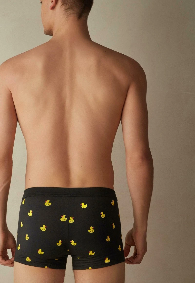 Intimissimi Herren MIT AUS ELASTISCHER SUPIMA® BAUMWOLLE - Panties - Schwarz Entchen-print 4 Intimissimi Herren MIT AUS ELASTISCHER SUPIMA® BAUMWOLLE - Panties - Schwarz Entchen-print – Bild 2