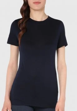 Intimissimi Damen T-Shirt Basic - Blu Intenso