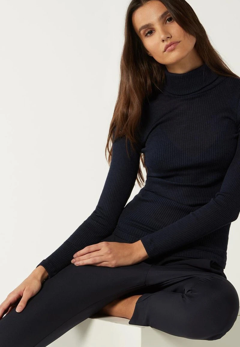 Intimissimi Damen HOSE MIT TASCHEN - Stoffhose - Blu Intenso 5 Intimissimi Damen HOSE MIT TASCHEN - Stoffhose - Blu Intenso – Bild 3