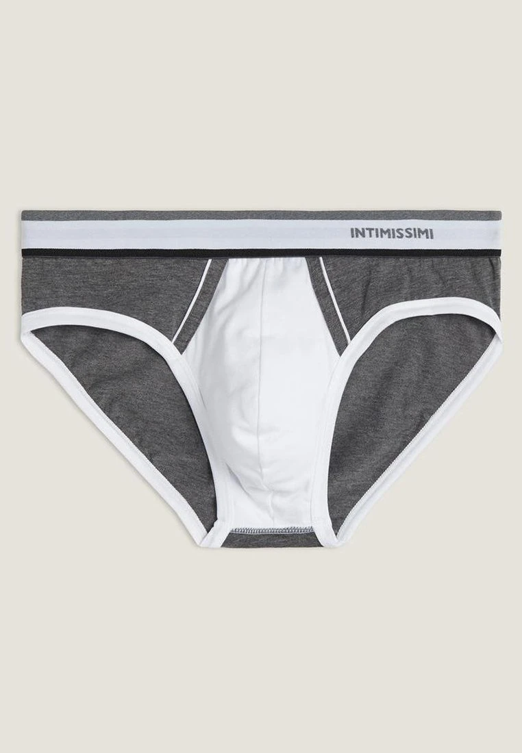 Intimissimi Herren Slip - Grau - White/graphite Blend 4 Intimissimi Herren Slip - Grau - White/graphite Blend – Bild 2