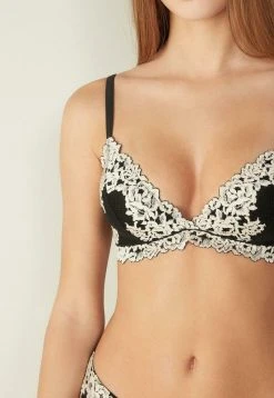 Intimissimi Damen TIZIANA - Triangel BH - Nero/ivory