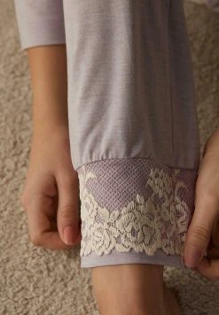 Intimissimi Damen MIT BÜNDCHEN PRETTY FLOWER - Nachtwäsche Hose - Orchidee Puderweiss -INTIMISSIMI Verkäufe 984065c767b64281b9f0ec1d3320a5e0