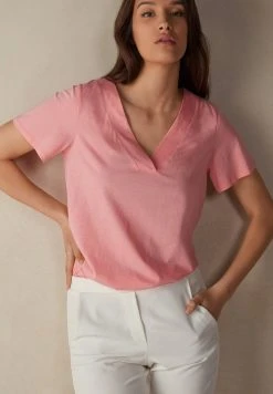 Intimissimi Damen DE MANGA CORTA Y ESCOTE DE PICO DE SUPIMA® ULTR - T-Shirt Basic - Bonbonrosa 10 Intimissimi Damen DE MANGA CORTA Y ESCOTE DE PICO DE SUPIMA® ULTR - T-Shirt Basic - Bonbonrosa -INTIMISSIMI Verkäufe 9b0a543b1ac4417db65dc231ed88ca38