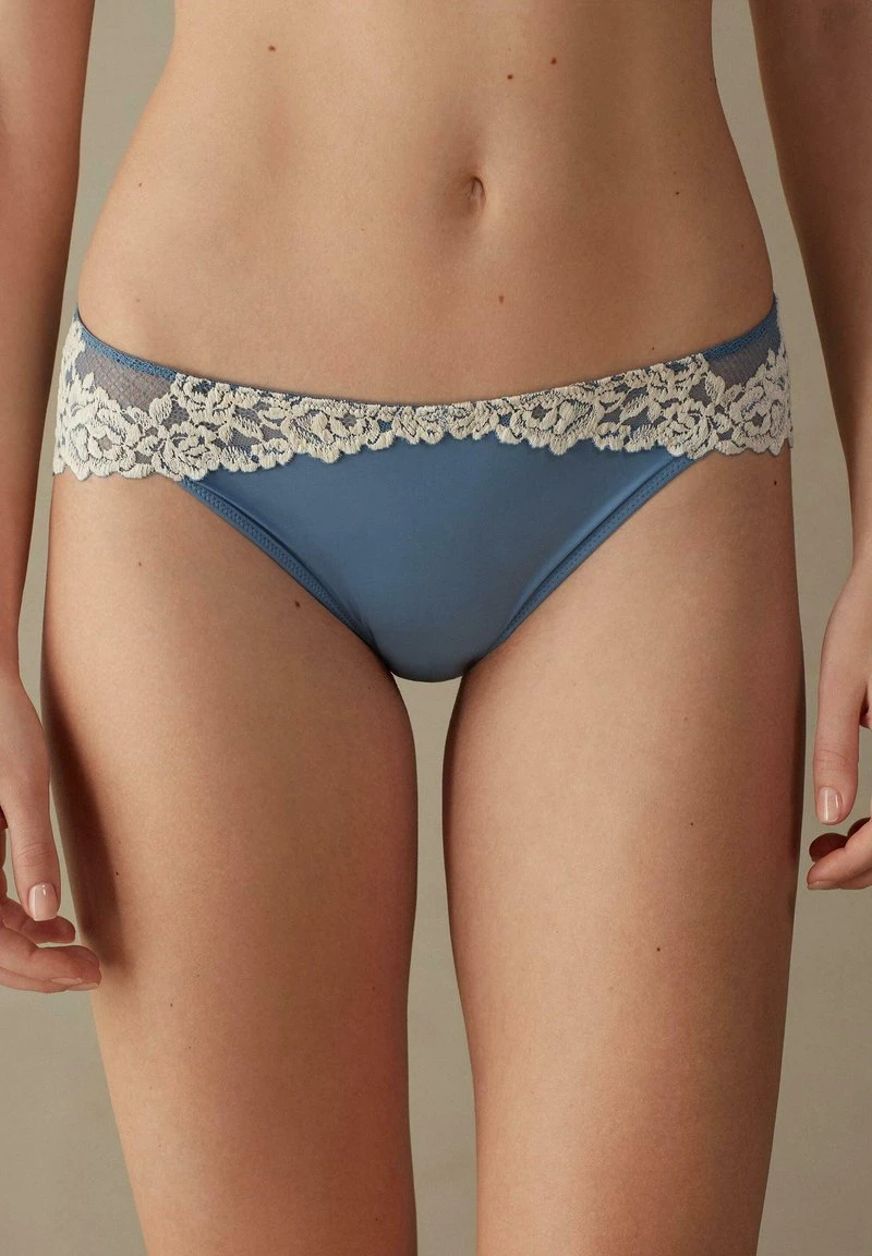 Intimissimi Damen SLIP PRETTY FLOWERS - Slip - Babyblau Elfenbein 3 Intimissimi Damen SLIP PRETTY FLOWERS - Slip - Babyblau Elfenbein