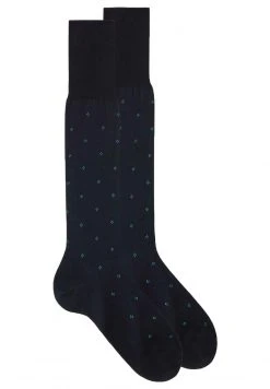 Intimissimi Herren Socken - Blau Dark Blue Floral Print