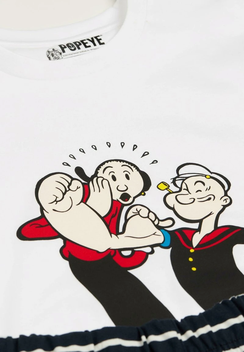 Intimissimi Herren KURZER POPEYE UND OLIVIA - Nachtwäsche Set - Weiss 7 Intimissimi Herren KURZER POPEYE UND OLIVIA - Nachtwäsche Set - Weiss – Bild 5