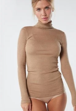 Intimissimi Damen Langarmshirt - Camel