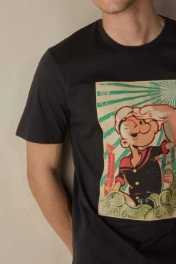 Intimissimi Herren POPEYE - T-Shirt Print - Schwarz -INTIMISSIMI Verkäufe a2f8c6ed0a974582a87849fab5b22c31