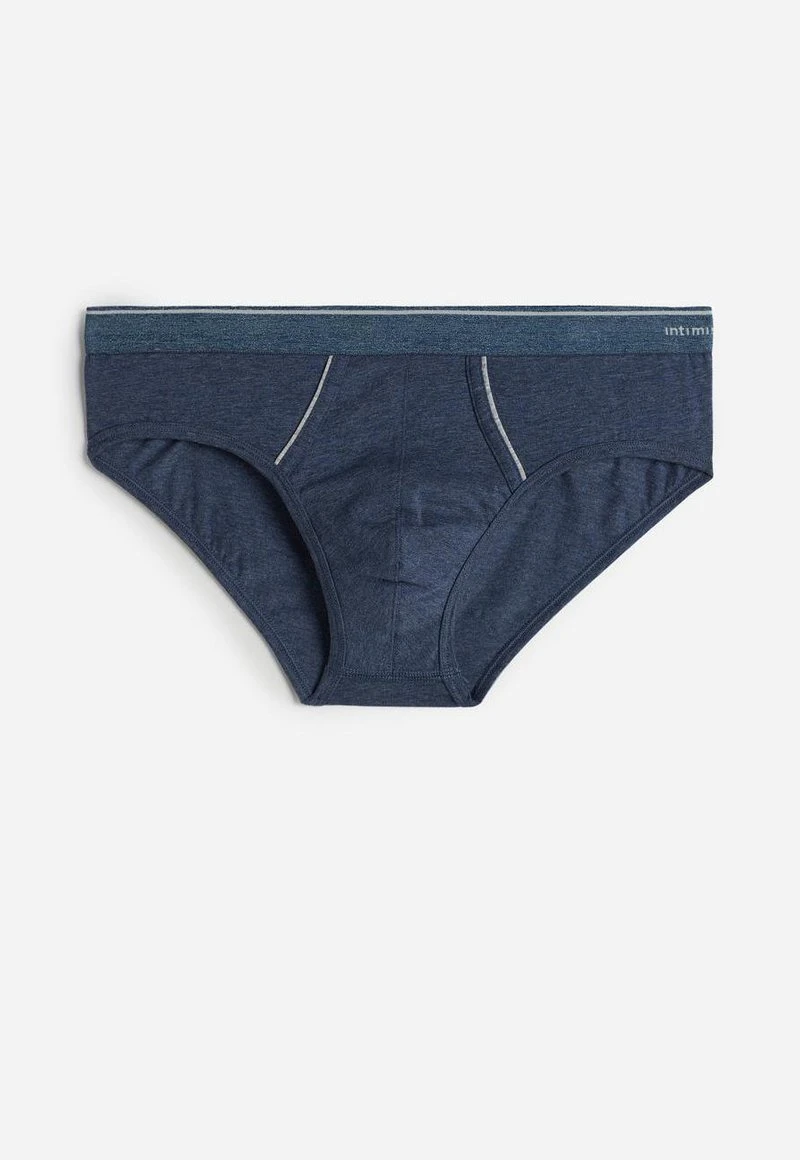 Intimissimi Herren MIT SICHTBAREM BUND - Slip - Denim Mel/grigio Chiaro Mel 6 Intimissimi Herren MIT SICHTBAREM BUND - Slip - Denim Mel/grigio Chiaro Mel – Bild 4