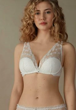 Intimissimi Damen GIORGIA LITTLE PLEASURES - Triangel BH - Elfenbein Powder White Black