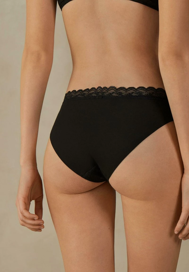 Intimissimi Damen FLY ME TO THE MOON - Slip - Schwarz Black 4 Intimissimi Damen FLY ME TO THE MOON - Slip - Schwarz Black – Bild 2