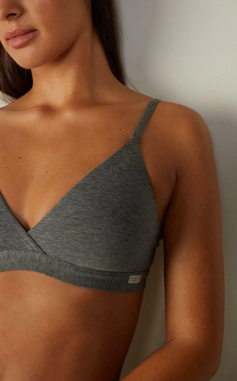 Intimissimi Damen EMMA - Triangel BH - Grau - Cloud Grey Blend 5 Intimissimi Damen EMMA - Triangel BH - Grau - Cloud Grey Blend – Bild 3