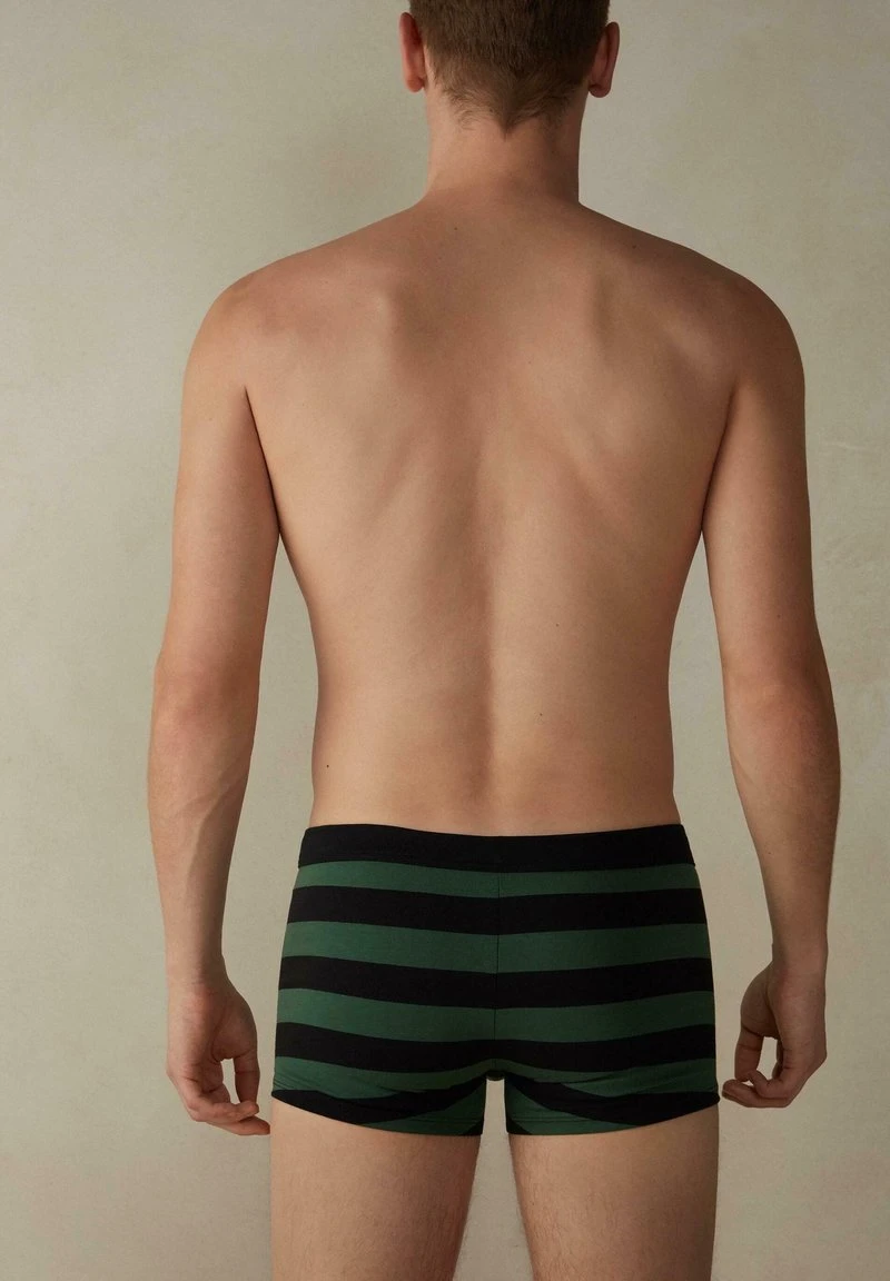 Intimissimi Herren MIT UND EINGRIFF AUS ELASTISCHER SUPIM - Panties - Black Green 4 Intimissimi Herren MIT UND EINGRIFF AUS ELASTISCHER SUPIM - Panties - Black Green – Bild 2