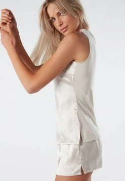 Intimissimi Damen RUNDHALS-TOP MIT BREITEN SCHULTERN AUS SEIDE UND MODAL - Nachtwäsche Shirt - Off-white 11 Intimissimi Damen RUNDHALS-TOP MIT BREITEN SCHULTERN AUS SEIDE UND MODAL - Nachtwäsche Shirt - Off-white -INTIMISSIMI Verkäufe afbc246ec37441bf9f2697eba2e3c189