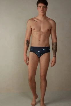 Intimissimi Herren Slip - St Squali Blu Notte