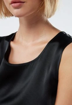 Intimissimi Damen RUNDHALS-TOP MIT BREITEN SCHULTERN AUS SEIDE UND MODAL - Nachtwäsche Shirt - Black 12 Intimissimi Damen RUNDHALS-TOP MIT BREITEN SCHULTERN AUS SEIDE UND MODAL - Nachtwäsche Shirt - Black -INTIMISSIMI Verkäufe b46f858e4e664fc8bdc159e5a133a89e