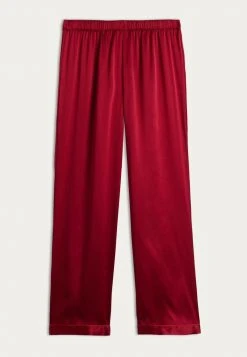 Intimissimi Damen LANGE HOSE AUS SATIN UND SEIDE - Nachtwäsche Hose - Rosso -INTIMISSIMI Verkäufe b4c9899a563047e59dc55fdbc422b3a3