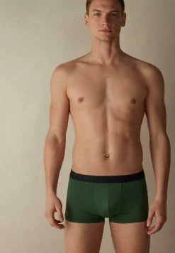 Intimissimi Herren MIT LOGO - Panties - Military Green Black