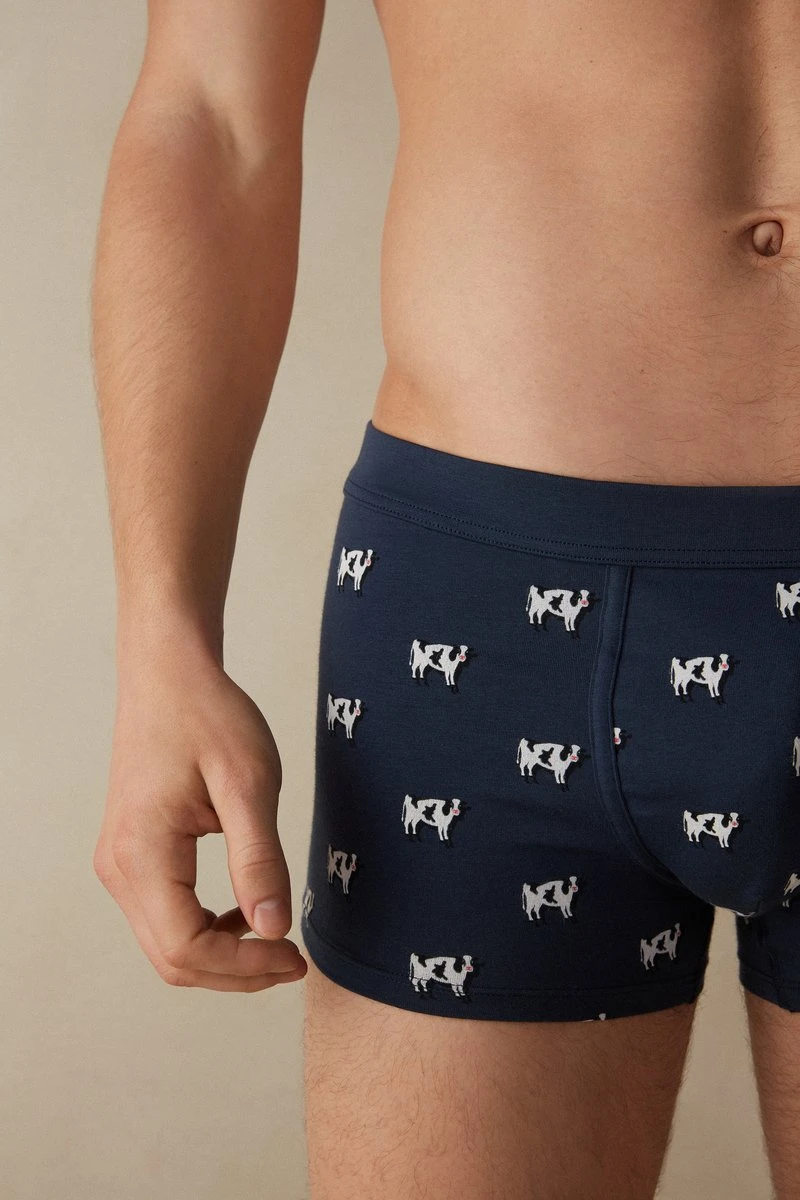 Intimissimi Herren Boxershorts - Blau Denim Blue 5 Intimissimi Herren Boxershorts - Blau Denim Blue – Bild 3