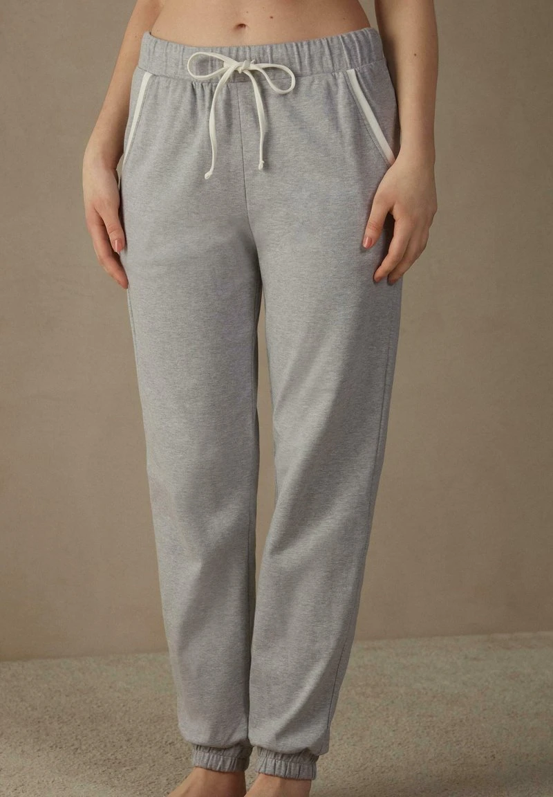 Intimissimi Damen LOVER - Nachtwäsche Hose - Hellgrau Grey Melange 3 Intimissimi Damen LOVER - Nachtwäsche Hose - Hellgrau Grey Melange