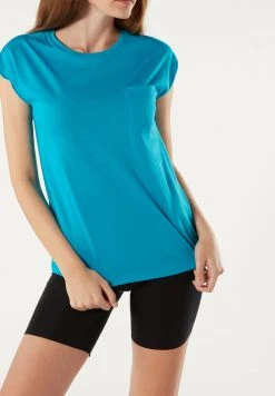 Intimissimi Damen HALBARM - Nachtwäsche Shirt - Blu Intenso 10 Intimissimi Damen HALBARM - Nachtwäsche Shirt - Blu Intenso -INTIMISSIMI Verkäufe b9ddad00e85348dd98157706f831d4a1