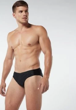 Intimissimi Herren BASIC-BADEHOSE AUS MIKROFASER - Badehose Slip - Nero