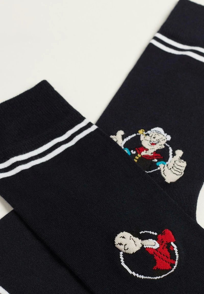 Intimissimi Herren POPEYE - Socken - Dark Blue Popeye And Olive Print 5 Intimissimi Herren POPEYE - Socken - Dark Blue Popeye And Olive Print – Bild 3